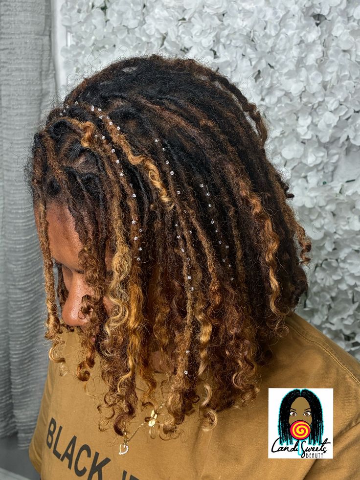 100pcs Locs Hair Sprinkles for Dreadlocks & Braids – Long Lasting Glitter Shine, Stylish Shine for Locs, Braids ,sister locs& Twists