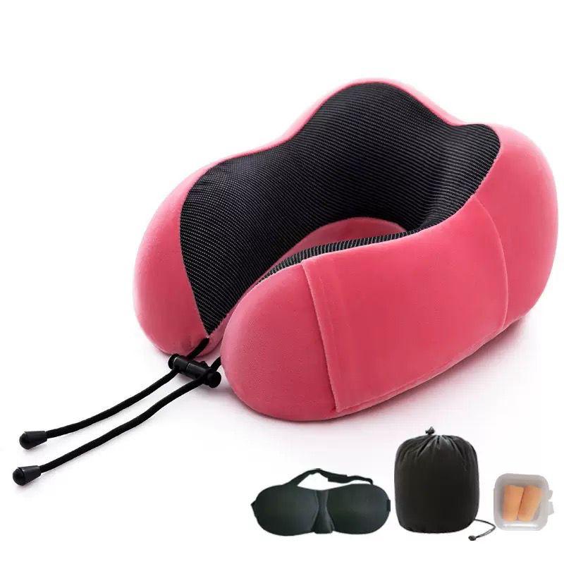 ✈️ Travel Neck Pillow Set – Comfort, Support & Relaxation Anywhere  Enjoy restful travel with this cozy Travel Neck Pillow Set, designed to provide maximum comfort and support for your neck during lon