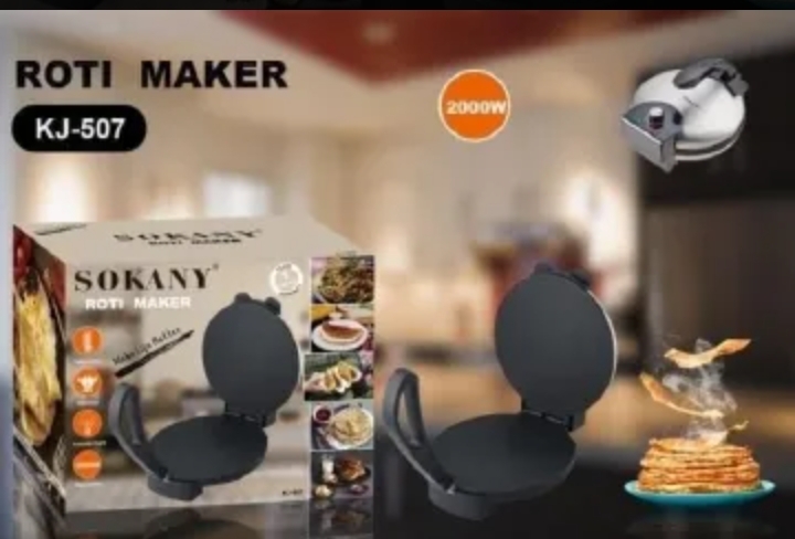 🫓 Sokany Chapati Maker – Quick, Easy & Perfect Chapatis Every Time 🔥 Make soft, delicious chapatis in minutes with the Sokany Chapati/Roti Maker ✨ Perfect for busy homes, restaurants & quick meals