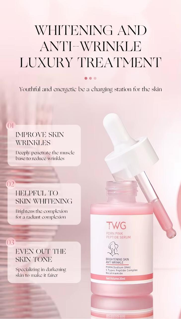 TWG Collagen Face Cream Anti-aging Peeling Off Collagen Face Mask Beauty Hydrating Anti Wrinkle Whitening Collagen Skin Care Set (5PCS)