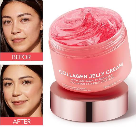 TWG Collagen Face Cream Anti-aging Peeling Off Collagen Face Mask Beauty Hydrating Anti Wrinkle Whitening Collagen Skin Care Set (5PCS)