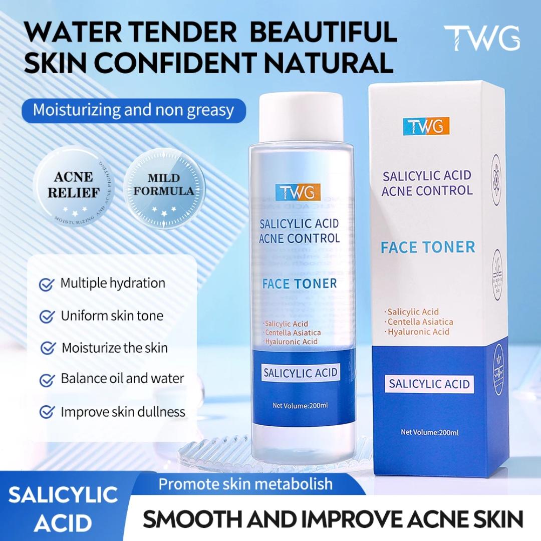 TWG Salicylic Acid Acne Control Face Toner (200 ml).