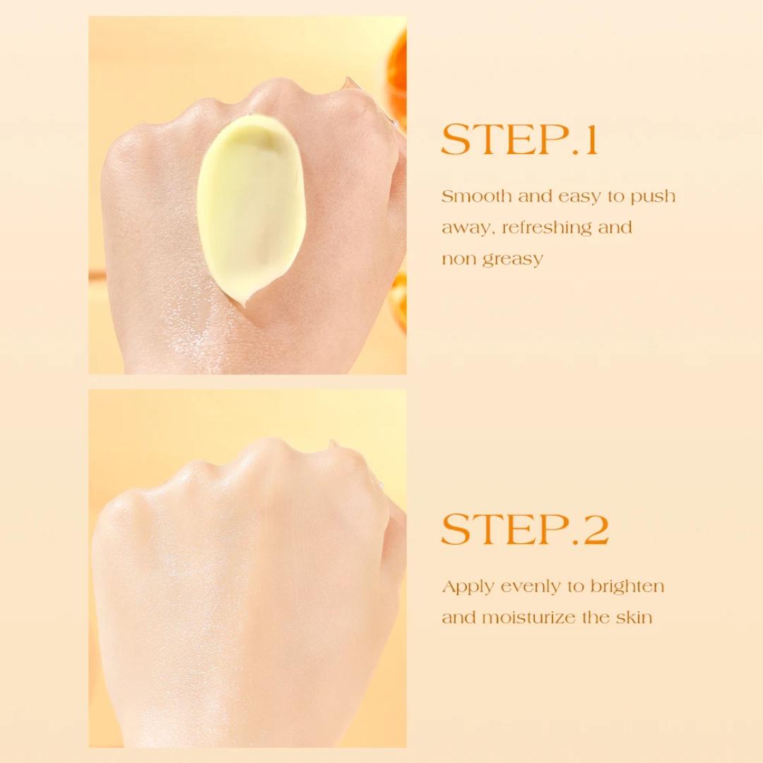 Turmeric Vitamin C Face Cream 50g Brightening Moisturizing Face Cream Nourishing Vitamin C Whitening Face Cream