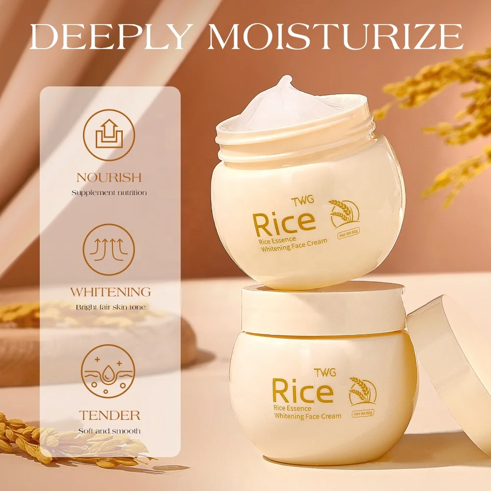 TWG BEAUTY NATURAL RICE FACE CREAM .REVEAL YOUR NATURAL GLOW WITH EVERY APPLICATION
GIVE YOUR SKIN THE CARE IT TRULY DESERVES. EXPERIENCE SOFTER SMOOTHER AND MORE RADIANT SKIN EVERYDAY