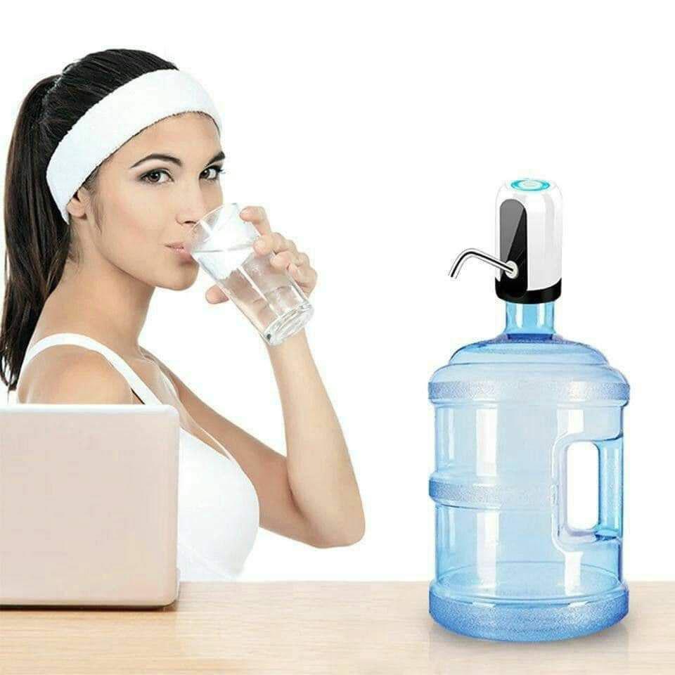 WATER PUMP. Automatic USB Rechargeable Water Pump – Portable Electric Dispenser for Bottled Water, Compact, travel-friendly size, Saves time, Fits most standard bottled-wate