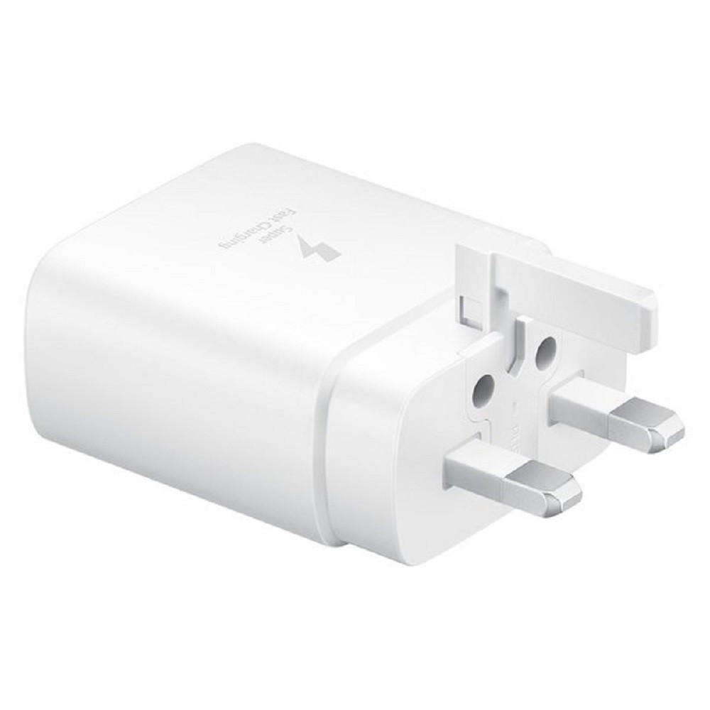 Samsung 45W Super Fast Charging Adapter USB-C Power Delivery PD Charger Fast Wall Charger For Samsung Galaxy S Series Note Tablets Laptop USB-C Compact Safe Charger