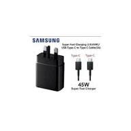 45W Type-C Super Fast Charger with USB-C Cable, PD Fast Charging Wall Adapter for Samsung Galaxy, Android Phones, Tablets, Power Banks and USB-C Devices