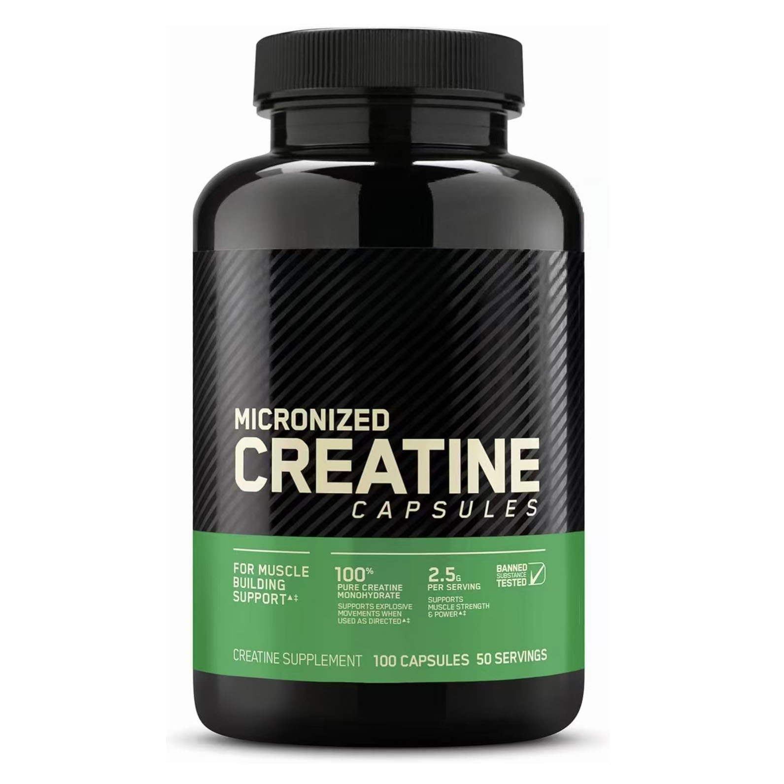Ph-Correct Creatine Monohydrate Capsules 5000mg | Micronized Creatine Pills for Muscle Growth, Strength & Workout Recovery | Pre & Post Workout Supplement for Men & Women | Easy to Swallow, No Fillers