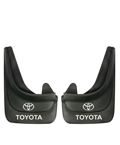 Custom Toyota Car Mudguard Mud Flaps Car Accessories Mudflap Wear Resistant Splash Guard Fit Most Vehicles Front and Rear Mudguard Strong Tenacity Body Protection