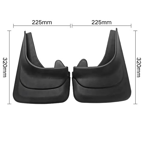 Custom Toyota Car Mudguard Mud Flaps Car Accessories Mudflap Wear Resistant Splash Guard Fit Most Vehicles Front and Rear Mudguard Strong Tenacity Body Protection