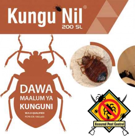 Kungunil 200 SL Bed Bug Insecticide 10ml Fast Acting & Long Lasting Kungu Nil Bed Bug Control