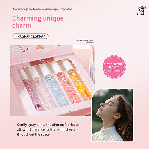 5pcs Women's Perfume Dubai Royal Perfume Set Luxury Pocket Perfume Set - Long Lasting, Unique Scents for Daily Use