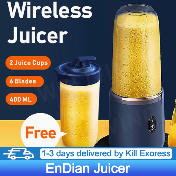 Juicer Blender Juicer Portable Juicer Cup USB Rechargeable Mini Personal Blender Office & Travel Fresh Juice Maker
