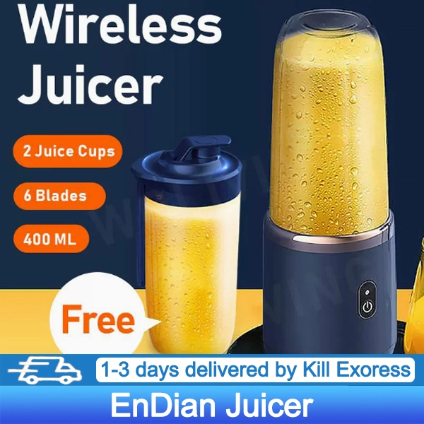 Juicer Blender Juicer Portable Juicer Cup USB Rechargeable Mini Personal Blender Office & Travel Fresh Juice Maker