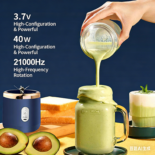 Juicer Blender Juicer Portable Juicer Cup USB Rechargeable Mini Personal Blender Office & Travel Fresh Juice Maker