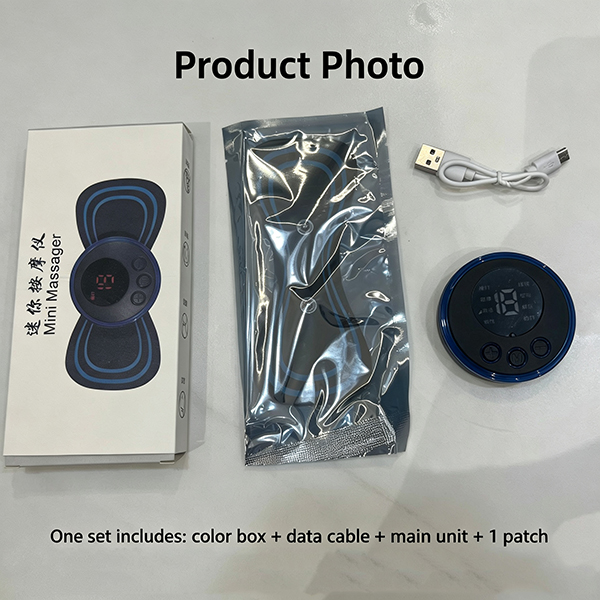 Smart Massager Neck Massager Full Body Massager USB Charging Port With Remote Control Multifunctional Pulse Massage Patch