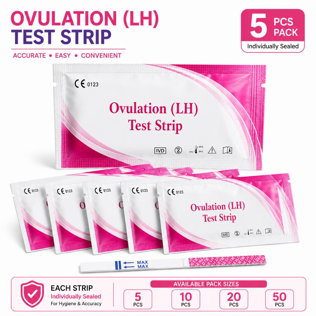 Ovulation (LH) Test Strips - Fertility Tracker Kit for Home Use view 2