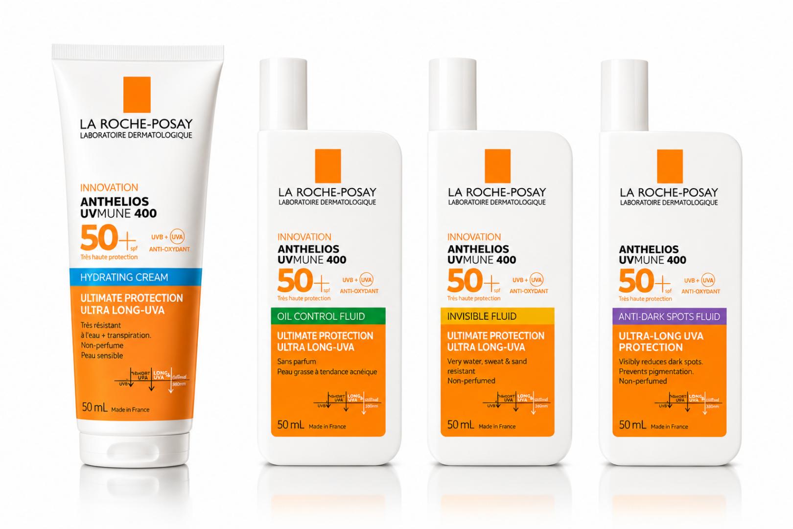 UVMUNE 400 SPF50+ Face Sunscreen Collection 50ml