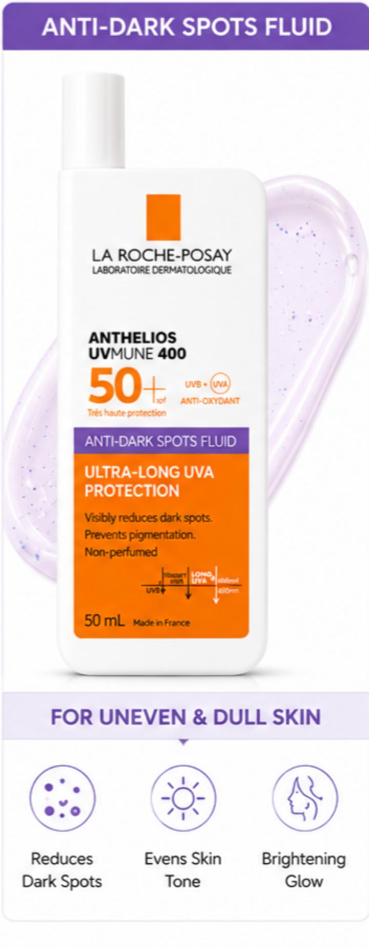 UVMUNE 400 SPF50+ Face Sunscreen Collection 50ml