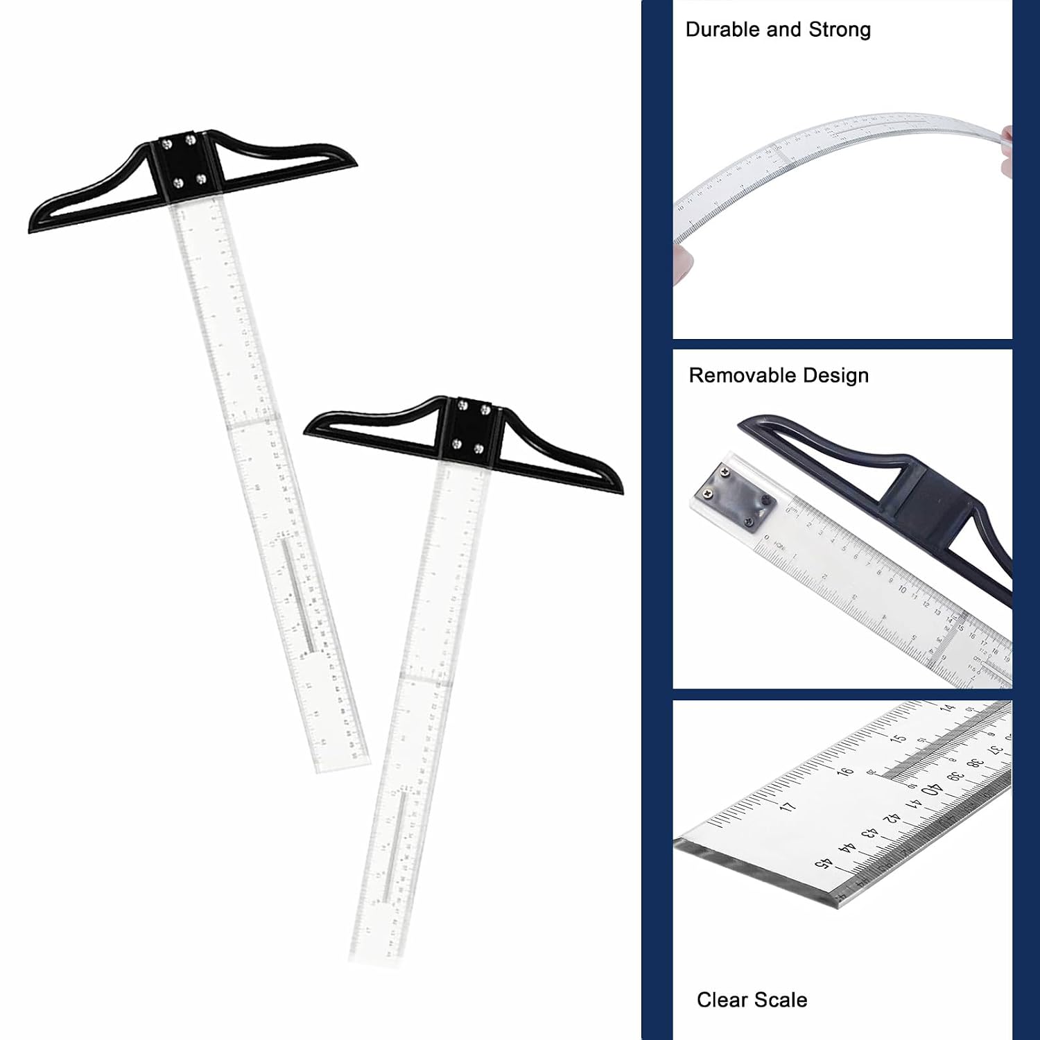 T Ruler Drafting Best price for COKAI T-Square Ruler 60cm – Professional Drafting ...