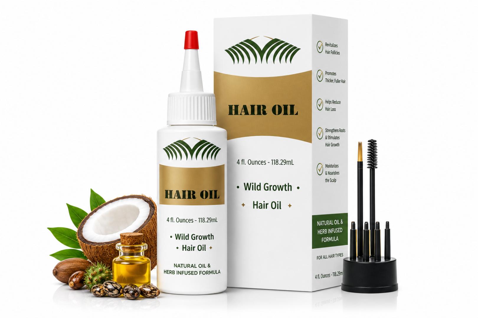 Green & Sister Hair Oi | hair detangler oil | hair growth oil |nourishes scalp and hair for thicker, longer, softer strands. Lightweight, natural formula for healthy shine and growth support.