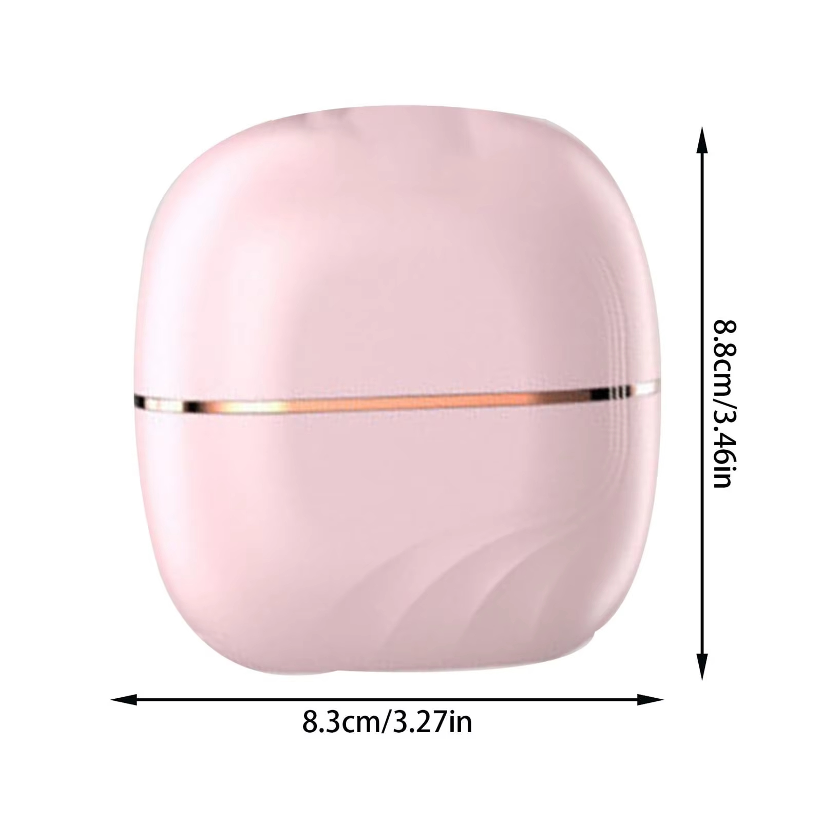 Mini Hair Straightener 3-Speed Temperature Control Rapid Heating & Anti Scald Shell Lightweight and Portable for Travel