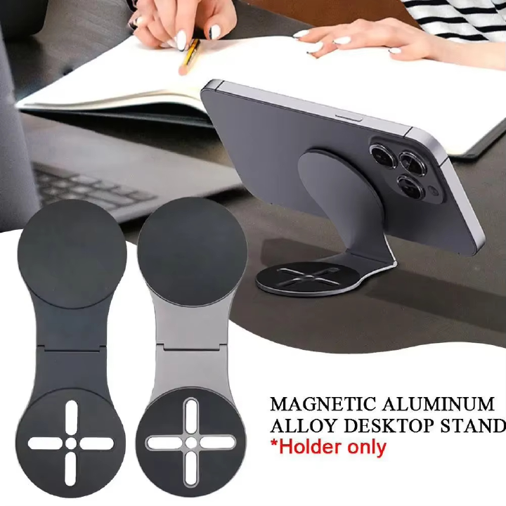 For MagSafe Stand Car Holder Laptop Side Mount Phone Holder Desktop Magnetic Mount for Car Laptop For Magsafe Stand