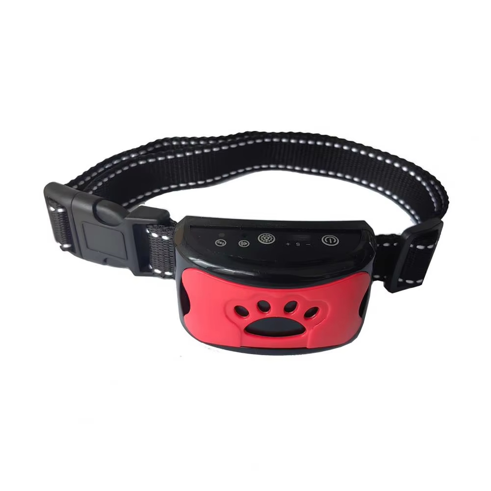 Dog Bark Collar Rechargeable Smart Anti Barking Collar Dog Training Device with 7 Adjustable Sensitivity Vibration for All Dogs