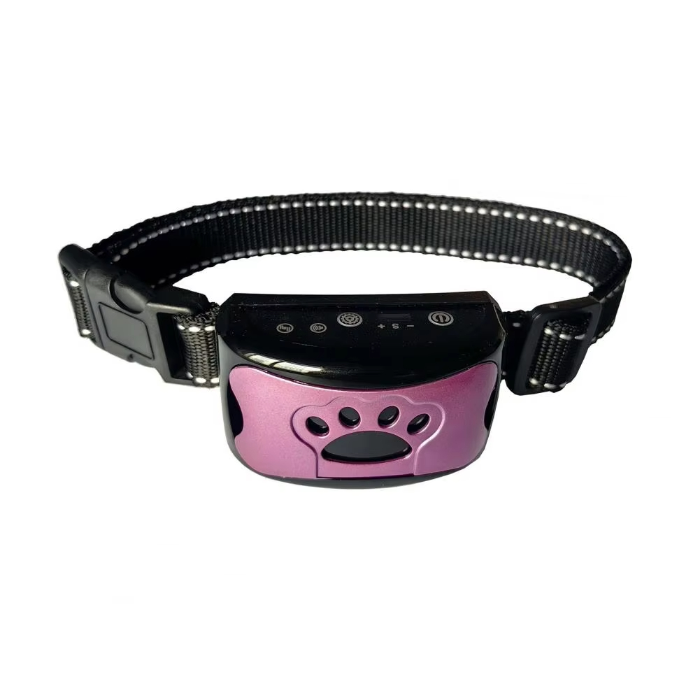 Dog Bark Collar Rechargeable Smart Anti Barking Collar Dog Training Device with 7 Adjustable Sensitivity Vibration for All Dogs