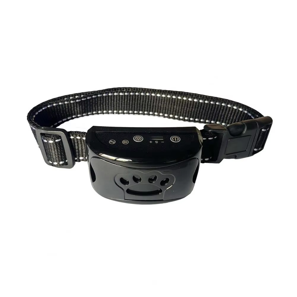 Dog Bark Collar Rechargeable Smart Anti Barking Collar Dog Training Device with 7 Adjustable Sensitivity Vibration for All Dogs