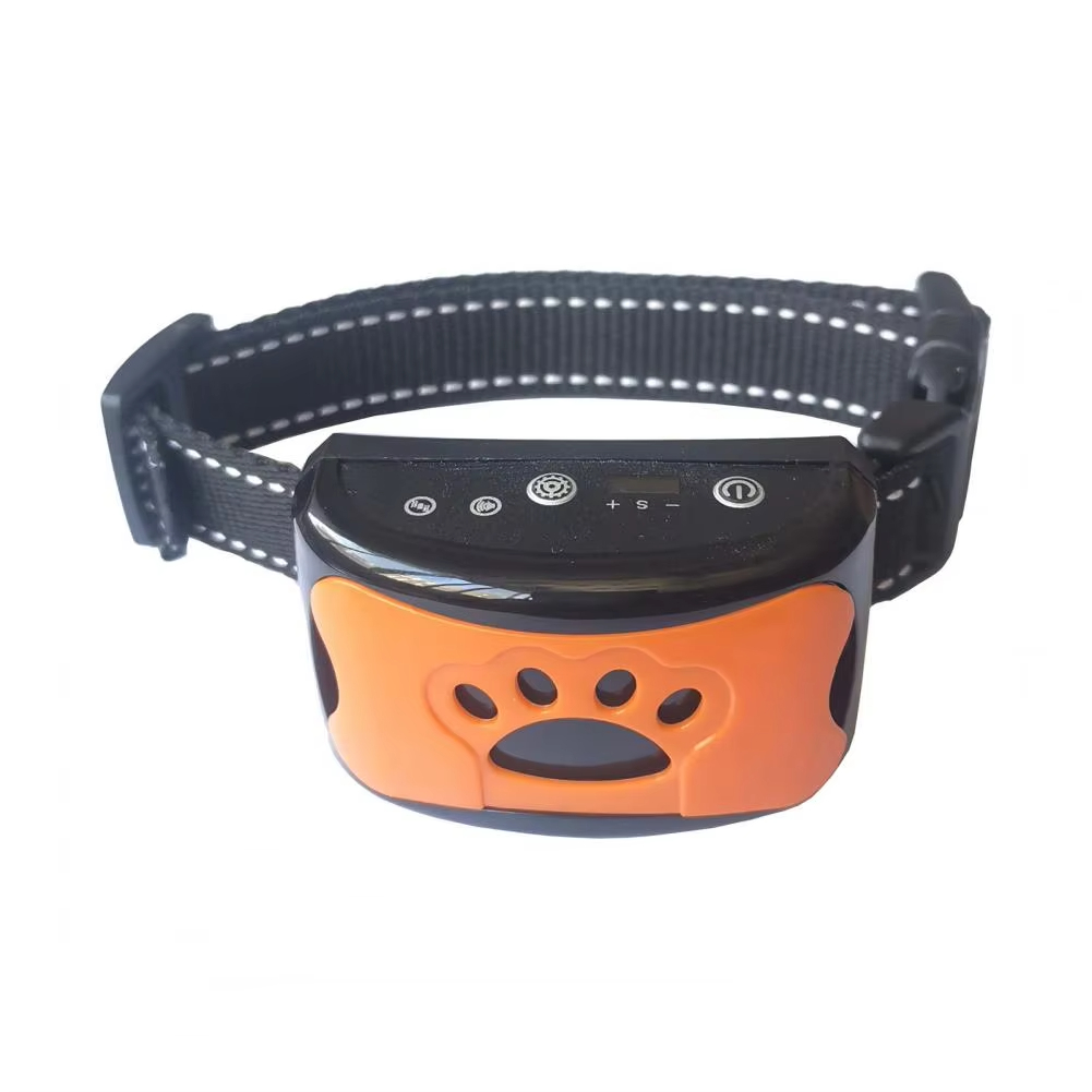 Dog Bark Collar Rechargeable Smart Anti Barking Collar Dog Training Device with 7 Adjustable Sensitivity Vibration for All Dogs