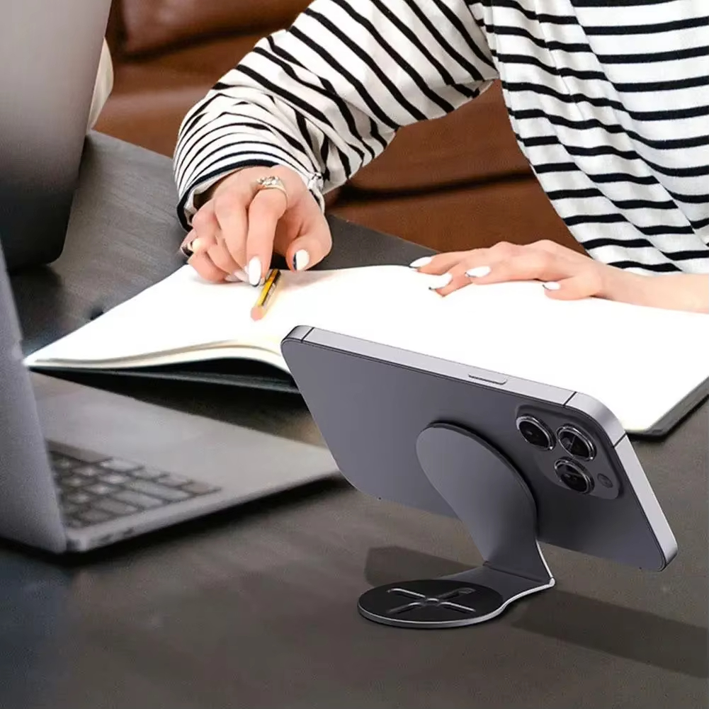 For MagSafe Stand Car Holder Laptop Side Mount Phone Holder Desktop Magnetic Mount for Car Laptop For Magsafe Stand