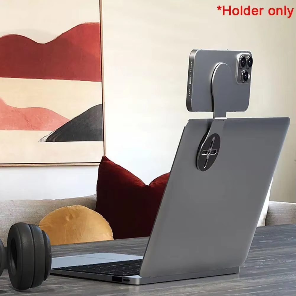 For MagSafe Stand Car Holder Laptop Side Mount Phone Holder Desktop Magnetic Mount for Car Laptop For Magsafe Stand