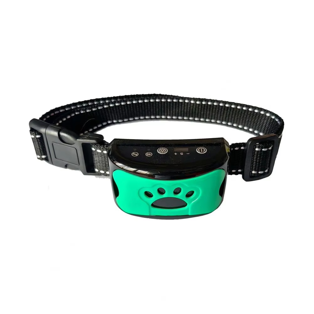 Dog Bark Collar Rechargeable Smart Anti Barking Collar Dog Training Device with 7 Adjustable Sensitivity Vibration for All Dogs