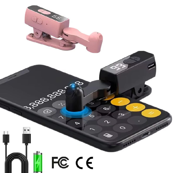 Ultra-fast Click Auto Screens Clicker With Screen Type C Charging Touch Tapper for Mobile Phone Tablet Page Turning for Novels