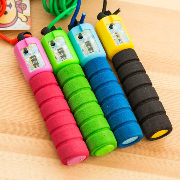 2.7m Adjustable Gym Sports Fitness Crossfit Exercise Fast Speed Counting Jump Skip Rope Skipping Wire Calories