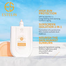 ESTELIN Sunscreen Cream (100g) All-In-One Multi-Defense Tinted SPF 100 PA+++ Sunblock UVA UVB Protection