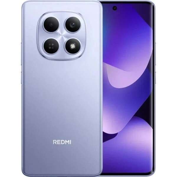 Redmi Note 15 4G - Curved Screen Display - 6000mAh battery - Truly Water-Resistant - With Wet Touch Technology - Free cover and 33W charger inside