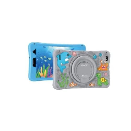 Kids Tablet Modio M128 - Budget-friendly tablet made for everyday use - Slim, lightweight and beautifully designed - Kids can easily carry it around the room and house as they use it.