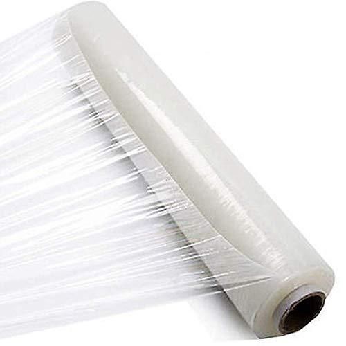 💦Packaging Heavy Duty Shrink Wrap/ Stretch Sticky Film✨Stretch Film packing wrap18" Stretch Film Wrap, 2000 Feet 80 Gauge Clear Industrial Strength 20 Microns Shrink Wrap - for Packing Moving Pallet