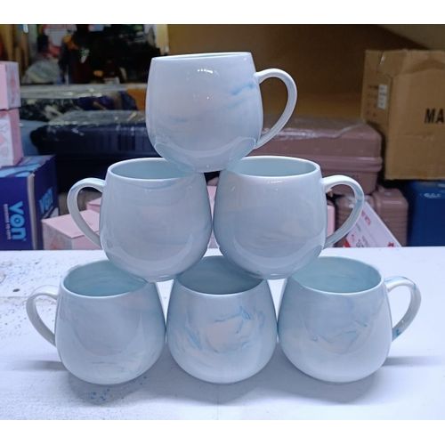 Marble mug set is a perfect choice🍁🍁6PCS Marble Design Ceramic Coffee Mug Set – Modern Tea & Coffee Cups With Handle – Elegant Kitchen Drinkware Set💃modern marble design gives the mugs a stylish ap
