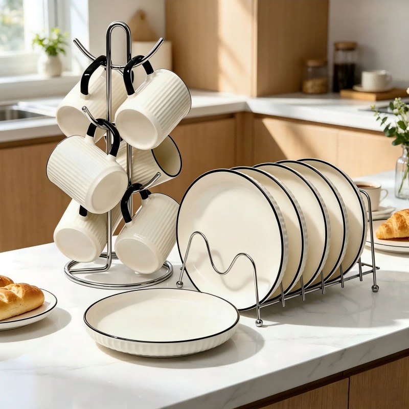 OFFER📍📍OFFER‼️12pcs Dinner set/Breakfast Set ,8 inch plates and Cups✔️✔️beautiful designs are perfect both for special occasions, and to make everyday special! Designed to bring a touch of nature's