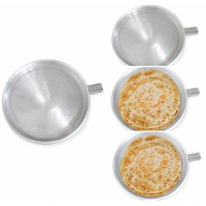 🥕✔️Classic Aluminium Chapati Pan Heats faster, saving time and fuel. offers fast and even heat distribution, ensuring perfect results every time Suitable for gas stoves and most cooktops. Ideal for c