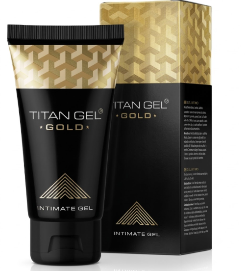 Titan Gel Gold – Premium Intimate Lubricant & Care Gel (50ml) Male Penis Enlargement Cream XXL Big Dick Gel Men Sex Lube Fragrance Titan Gel Penis Extender for Men Adult Sex Toy for Boyfriend Husband