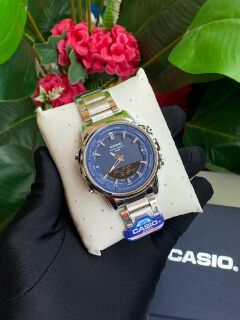 Casio Dual Time Men’s Watch 50M Water Resistant, Quartz Movement | Stylish & Durable Everyday Wristwatch designed for precision, durability, and modern functionality .Featuring dual time display