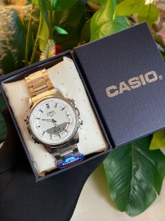 Casio Dual Time Men’s Watch 50M Water Resistant, Quartz Movement | Stylish & Durable Everyday Wristwatch designed for precision, durability, and modern functionality .Featuring dual time display
