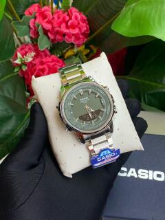 Casio Dual Time Men’s Watch 50M Water Resistant, Quartz Movement | Stylish & Durable Everyday Wristwatch designed for precision, durability, and modern functionality .Featuring dual time display