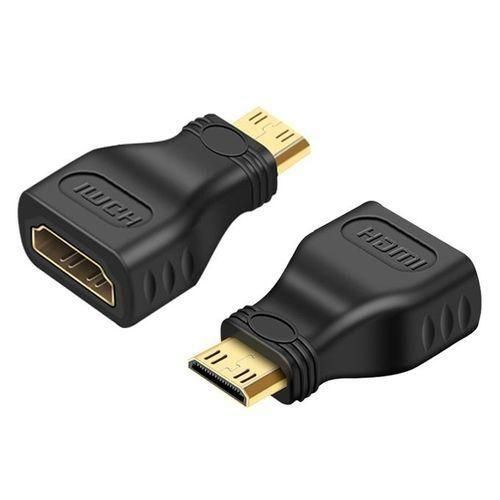 Mini HDMI to HDMI Adapter Connector – High-Speed HDMI Converter | 4K HD Audio & Video | Plug & Play