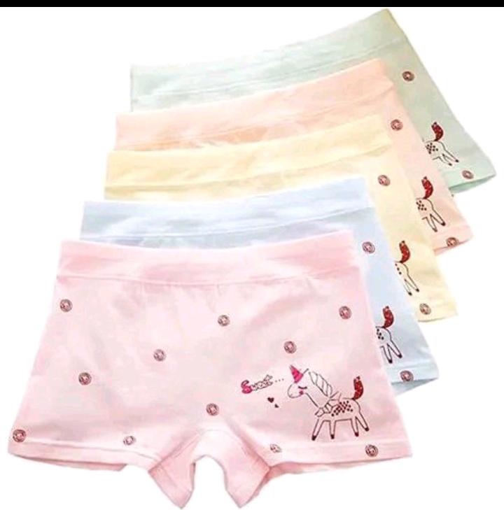 NEW ARRIVALS!!!! 🔥🔥Fashion 6Pcs Girls' Assorted Print Underwear Kids Panties Comfort Boxer Briefs Hot Pants