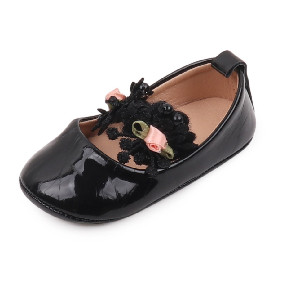 2026 Spring and Summer Baby Girl Shoes High Quality PU and TPR Anti-slip Sole Beautiful Flower Mary Jane Style Fashion Sandal